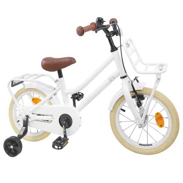 Barncykel 12 Tum för 2-4 åringar Vit