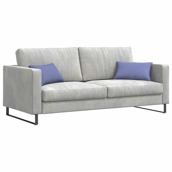 Sofakuddar 2 pcs Jeansblå 50 x 30 cm tyg