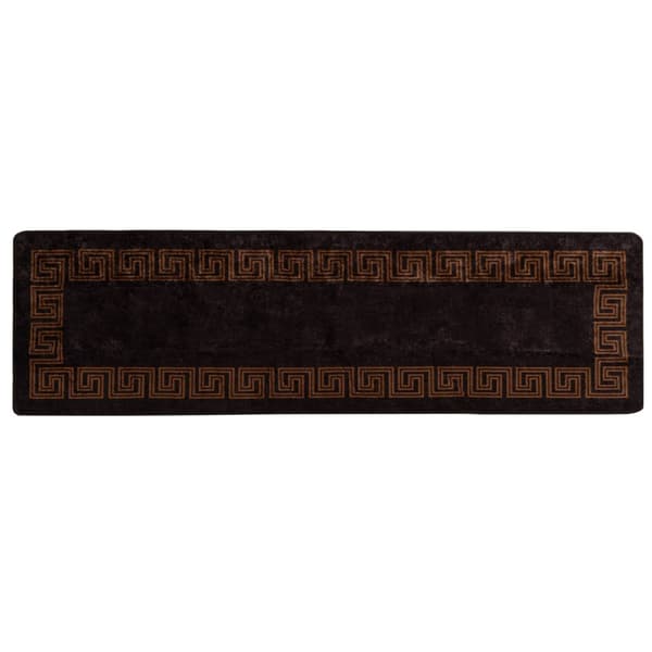 Mattlöpare MARSA Svart 80 x 350 cm Polyester och PVC