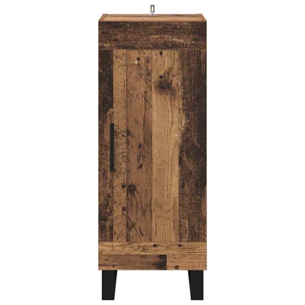 Sideboard Gammalt trä 34,5 x 34 x 90 cm