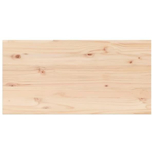 Bordsskivor 4 st 90x45x2,5 cm rektangulär massiv furu