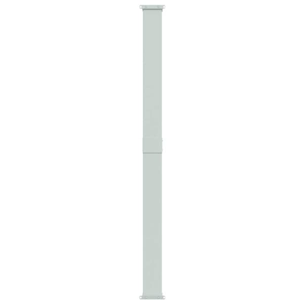 Infällbar sidomarkis 200x600 cm gräddvit