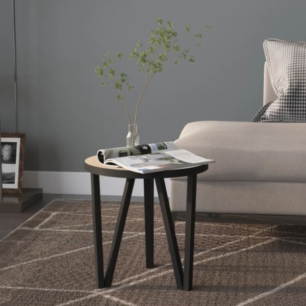 Tebord sonoma-ek Ø35 cm MDF