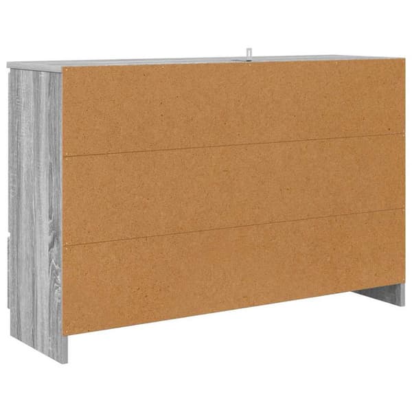Sideboard Grå Sonoma 100 x 30 x 65,6 Konstruerat trä