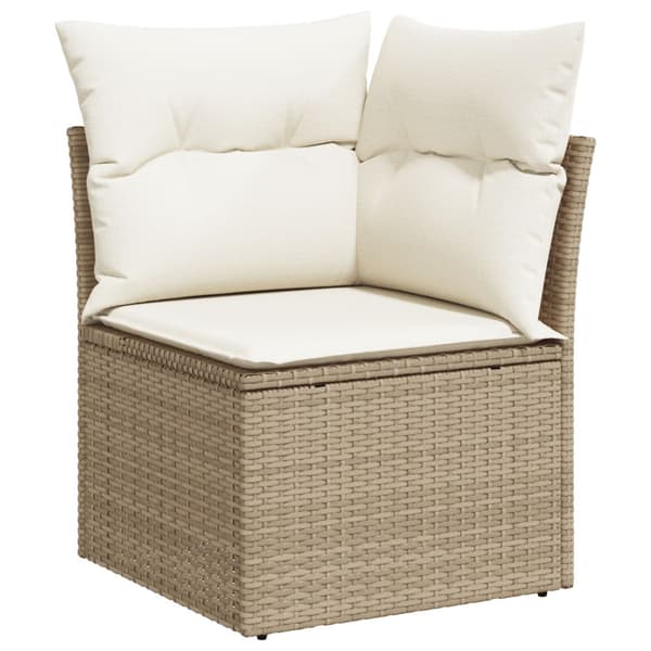 Soffset 7 st Beige konstrotting