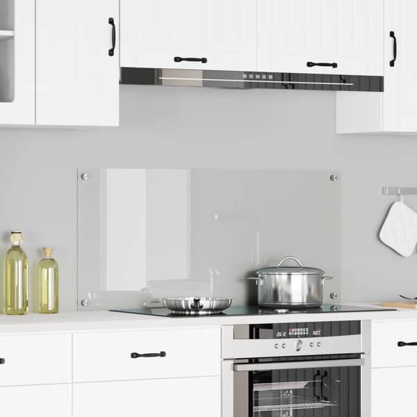 Köksskydd Transparent 110 x 50 cm härdat glas