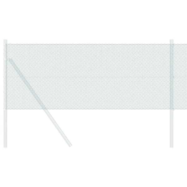 Hexagonstängsel Grön 0.4 x 10 m Stål