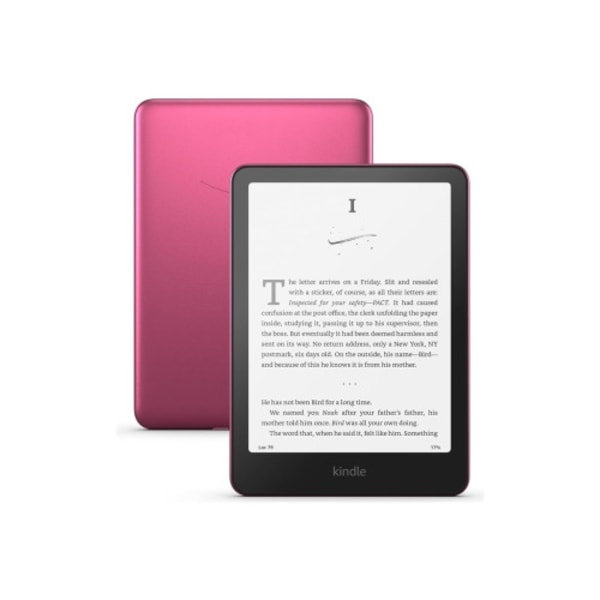 Amazon Kindle Paperwhite Signature Edition - 12:e generation - eBook-läsare - 32 GB - 7" Svart, Rosa
