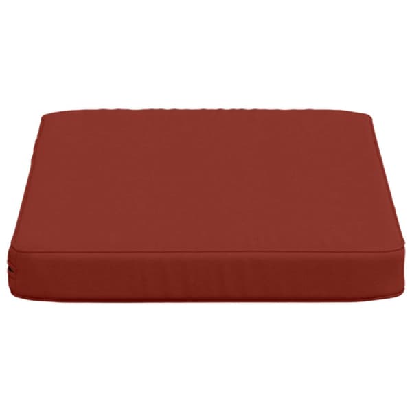 1-delad Bänk Kudde VUGHT 100% Polyester Röd 60 x 40 x 5 cm
