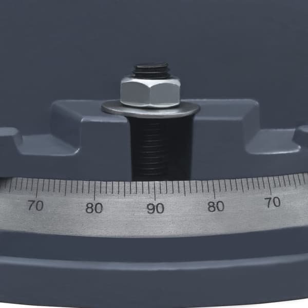 Roterbart skruvstycke gjutjärn 160 mm