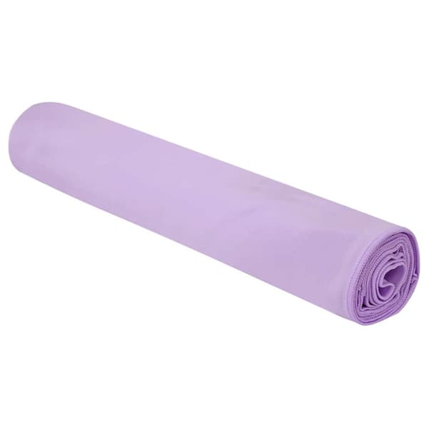 Sporthanddukar 2 pcs Lila 200 x 100 cm Polyester och polyamid