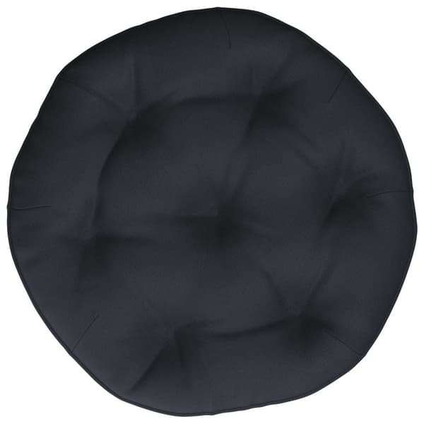 Hängstolskudde VIANEN 100% Polyester Mörkblå Ø 45 x 10 cm