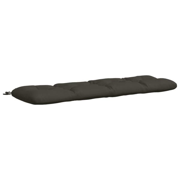 Bänk kudde VIANEN 100% Polyester Antracit 150 x 40 x 12 cm