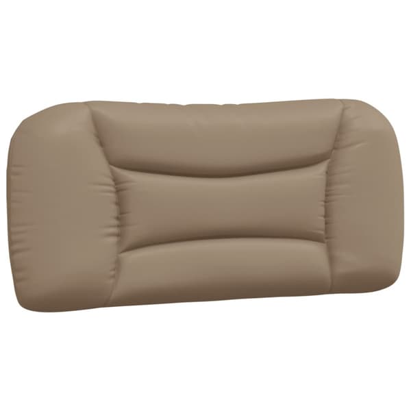 Bed Frame with LED without Mattress "Hvar" Cappuccino 90x190 cm