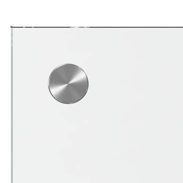 Köksskydd 2 pcs Transparent 80 x 60 cm härdat glas