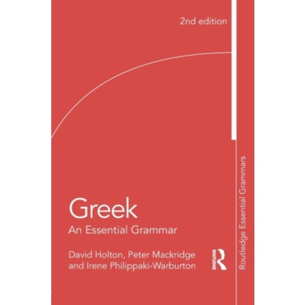Greek: An Essential Grammar of the Modern Language (häftad, eng)
