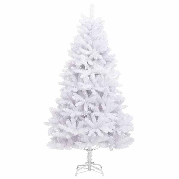 Plast Hingad Julgran Vit 180 cm PVC och stål