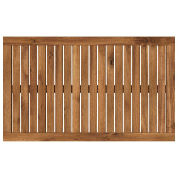 Bordsskiva 80,5 x 49 x 2 cm Rektangulär Massivt Akaciaträ