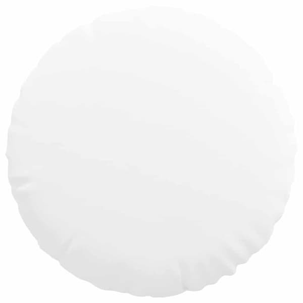 Sittkuddar 2 pcs Vit Ø80 x 29 cm tyg