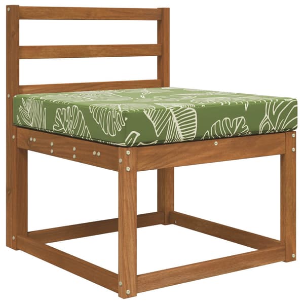 Utomhus Soffa Kudde Bladdesign 60 x 60 x 8 cm Polyester