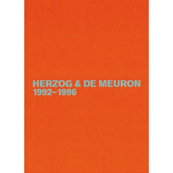 Herzog & de Meuron 1992-1996 (inbunden, ger)