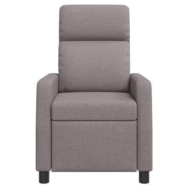 Massagefåtölj Taupe Tyg