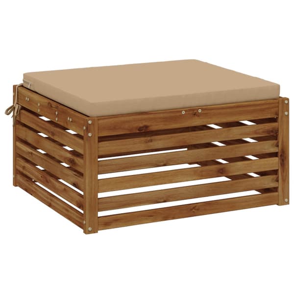 1-delad Sittdyna SOEST 100% Polyester Sand 80 x 80 x 5 cm