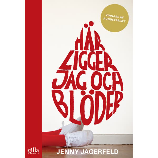 Här ligger jag och blöder (bok, danskt band)