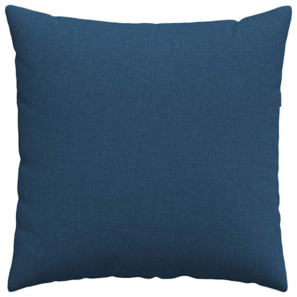 Sofakuddar 2 pcs Blå 60 x 60 cm tyg