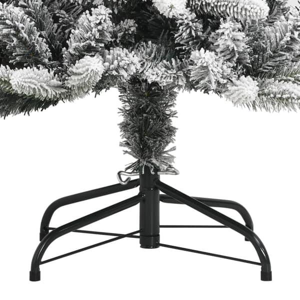 Plastgran med snö 180 cm PVC&PE