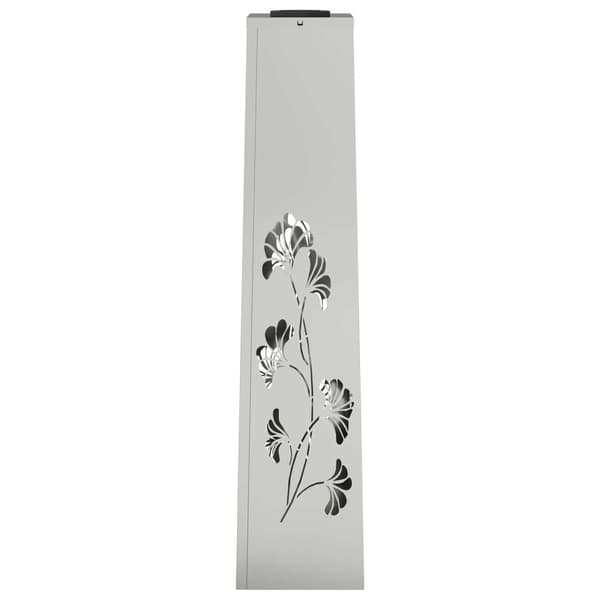 Solar LED Stig Ljus 2 pcs Silver Galvaniserat stål