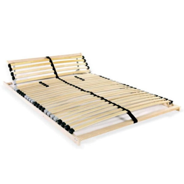 Ribbotten utan madrass med 28 ribbor 7 zoner 120x200 cm