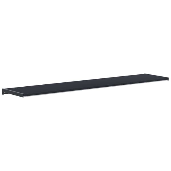Fönsterbräda Anthracit med träådring 140 x 20 x 4,5 cm PVC