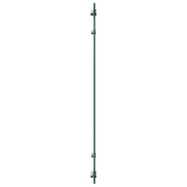 Köksskydd 2 pcs Mörkgrå 70 x 60 cm härdat glas