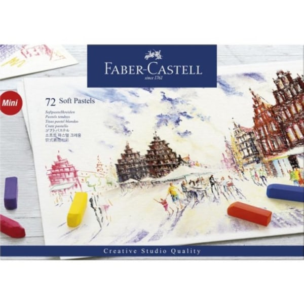 Torrastellkrita Soft FABER CASTELL 72/fp