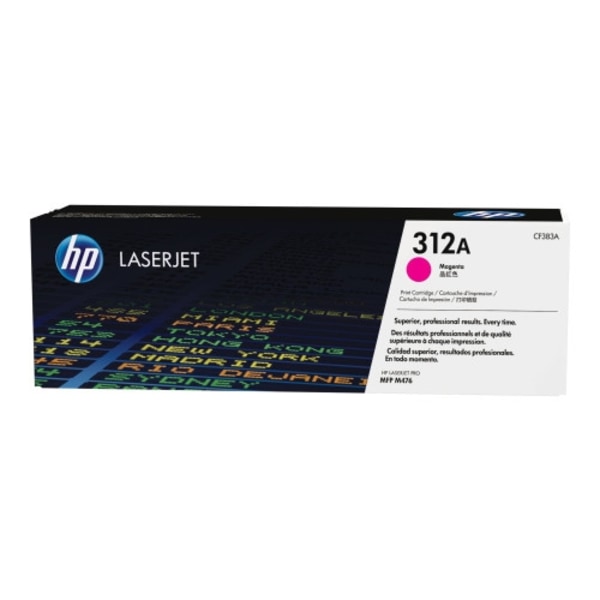 HP 312A - magenta - original - LaserJet - tonerkassett (CF383A)