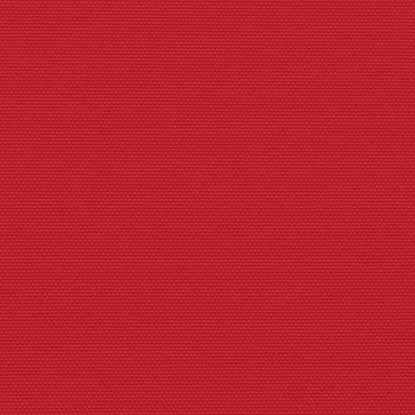 Infällbar sidomarkis röd 140x1200 cm