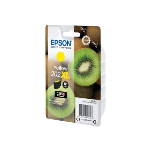 Epson 202XL - XL - gul - original - bläckpatron