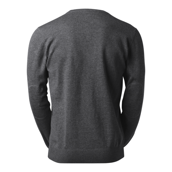 Fitzroy Round Neck Pullover Dark grey Male