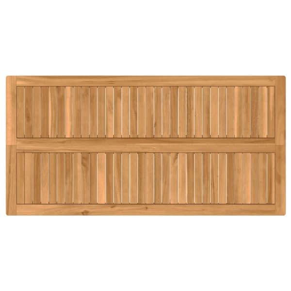 Utomhus Bar Set 5 pcs Naturlig Massivt teakträ