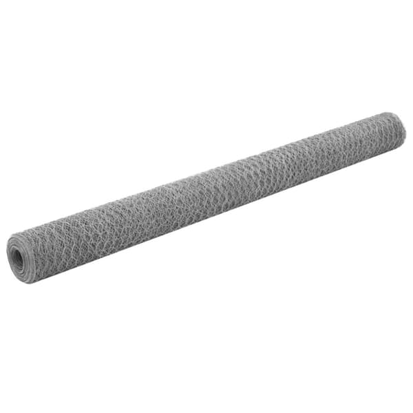 Hönsnät galvaniserat stål 25x1,5 m silver