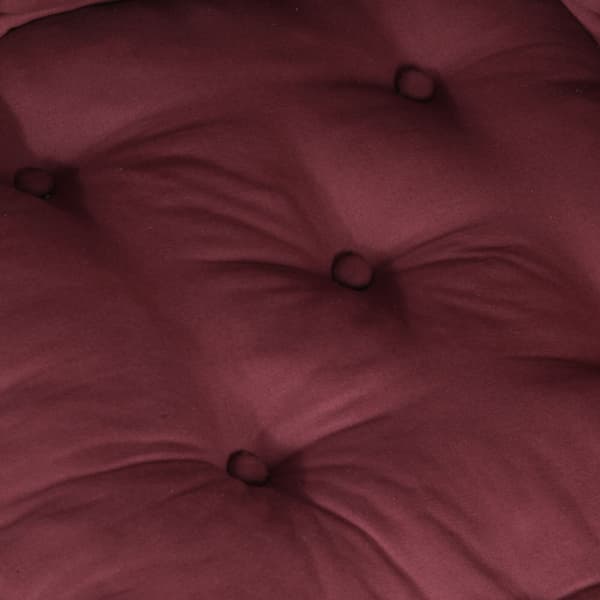 Modulsofa enhet 2 pcs Bordeaux 140 x 70 x 36 cm Tyg