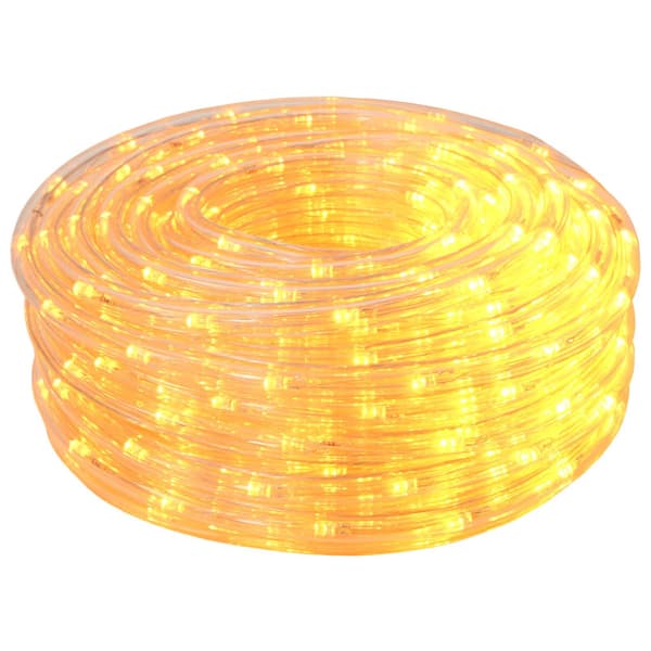LED-ljusslang för julen 120 LED-lampor Gul 5 m