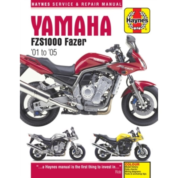 Yamaha FZS1000 Fazer (01 - 05) Haynes Repair Manual (häftad, eng)