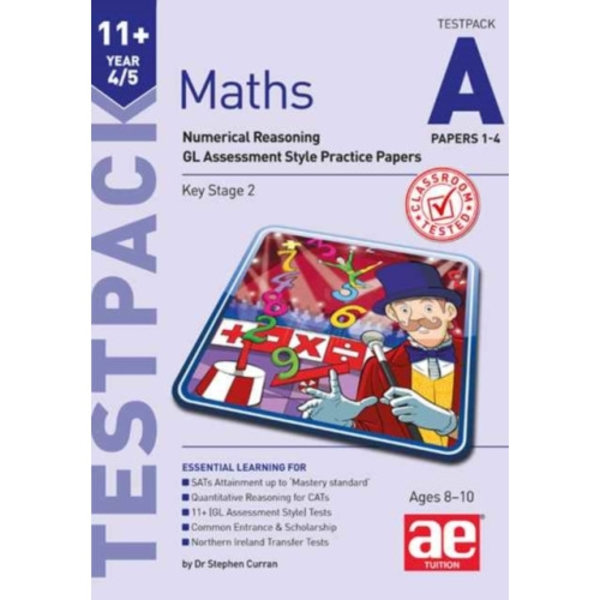 11+ Maths Year 4/5 Testpack a Papers 1-4 (häftad, eng)
