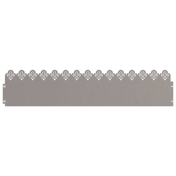 Gräskanter 10 pcs Rostig 103 x 0,05 x 22 cm Väderbeständig stål
