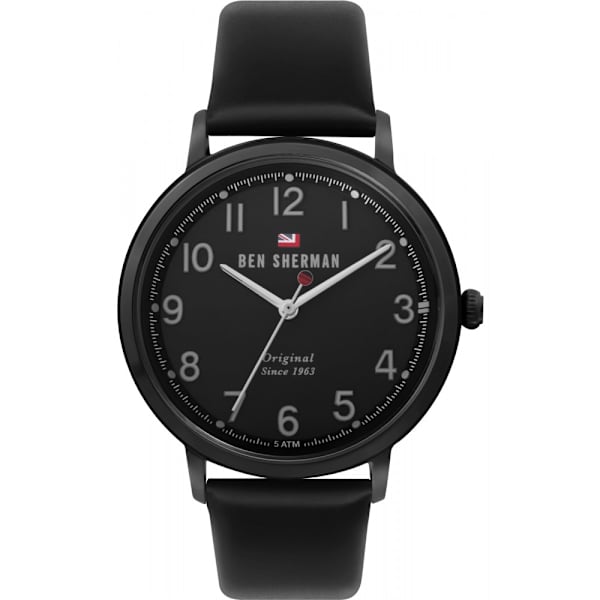 BEN SHERMAN WBS113BB - Quartz Klocka Herr (43MM)