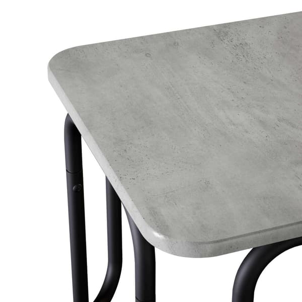 Kaffeebord Betonggrå 100 x 50 x 45 cm Konstruerat trä