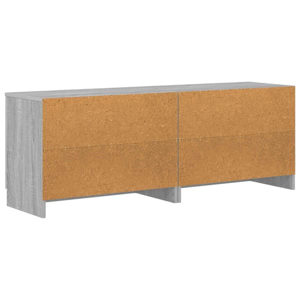 Sängskåp 2 pcs Grå Sonoma 66 x 35 x 48 cm Konstruerat trä
