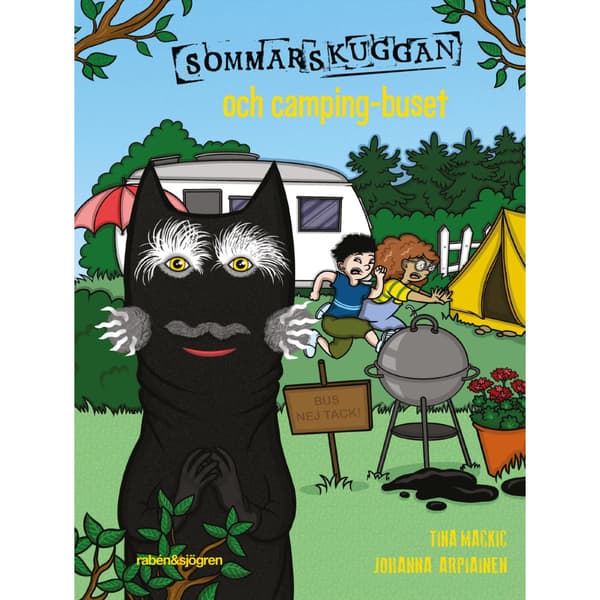 Sommarskuggan och camping-buset (inbunden)